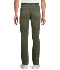 Cremieux Premium Denim Straight Fit Olive Stretch Jeans