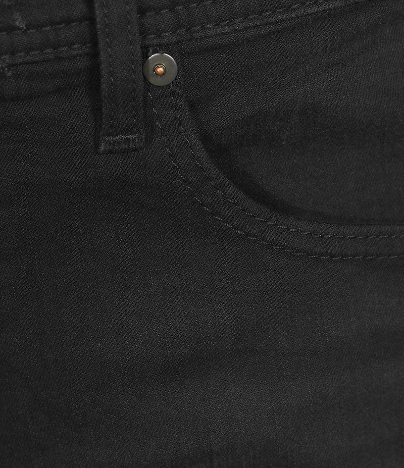 Cremieux Premium Denim Straight Fit Solid Stretch Jeans