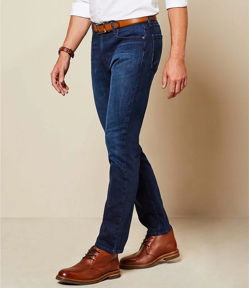Cremieux Premium Denim Straight Fit Tinted Stretch Jeans