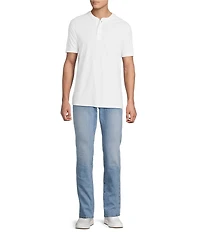 Cremieux Premium Denim Straight Light Wash Stretch Jeans