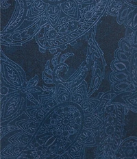 Cremieux Premium Denim Tonal Paisley Stretch Long Sleeve Woven Shirt