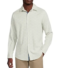 Cremieux Premium Denim Western Stripe Stretch Long Sleeve Woven Shirt