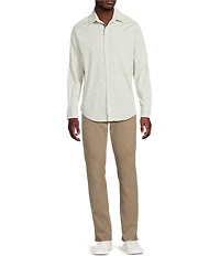 Cremieux Premium Denim Western Stripe Stretch Long Sleeve Woven Shirt