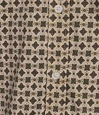 Cremieux Premium Geo Print Long Sleeve Woven Shirt