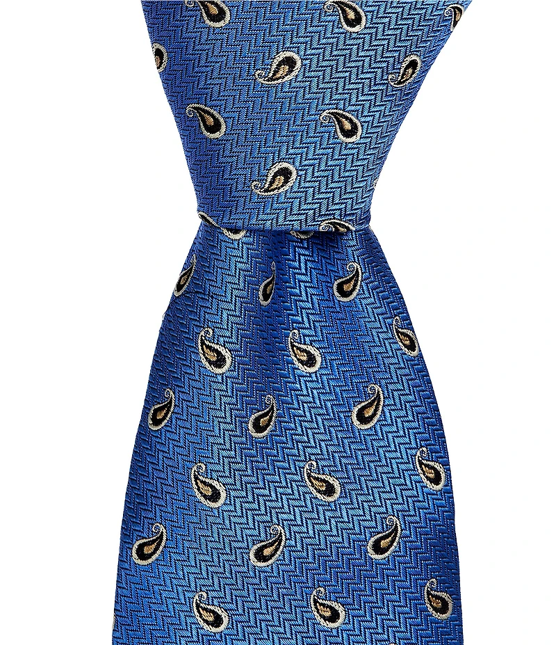 Cremieux Regent Pine 3 3/8#double; Silk Tie