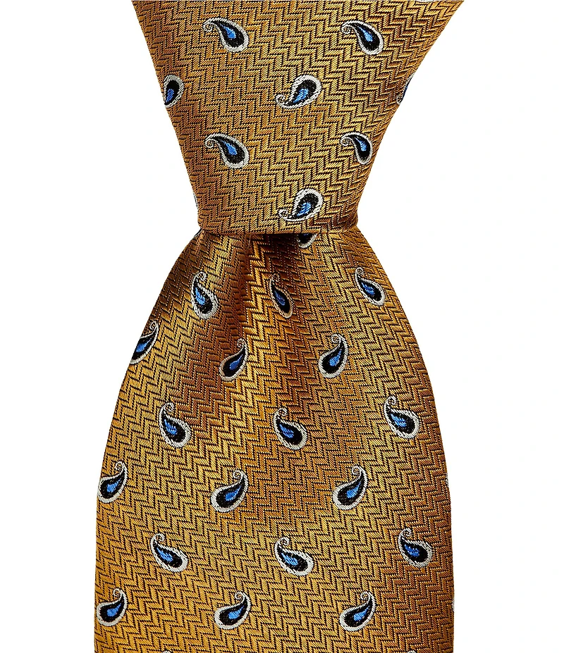 Cremieux Regent Pine 3 3/8#double; Silk Tie