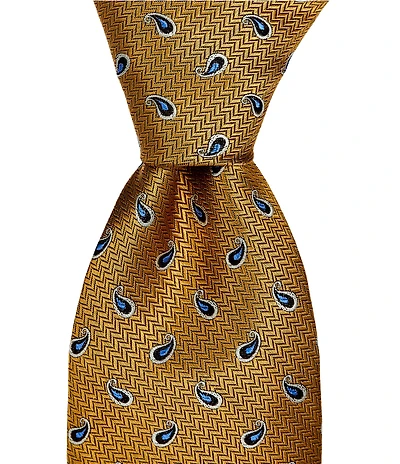Cremieux Regent Pine 3 3/8#double; Silk Tie