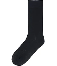 Cremieux Rib Crew Cotton Blend Dress Socks