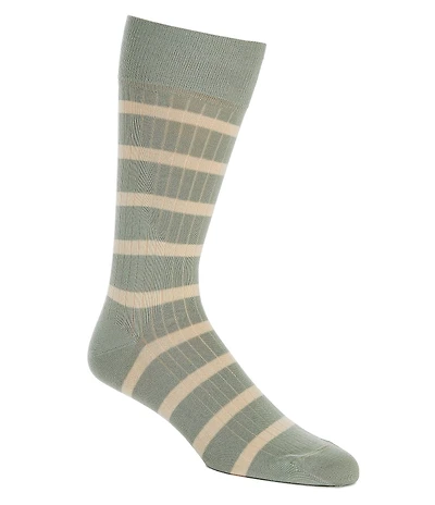 Cremieux Ribbed Stripe Socks