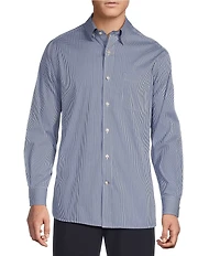 Cremieux Signature Label The ETA Long Sleeve Hidden Button Down Collar Gingham Woven Shirt