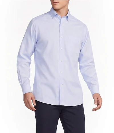Cremieux Signature Label The Icon Solid Long Sleeve Woven Shirt