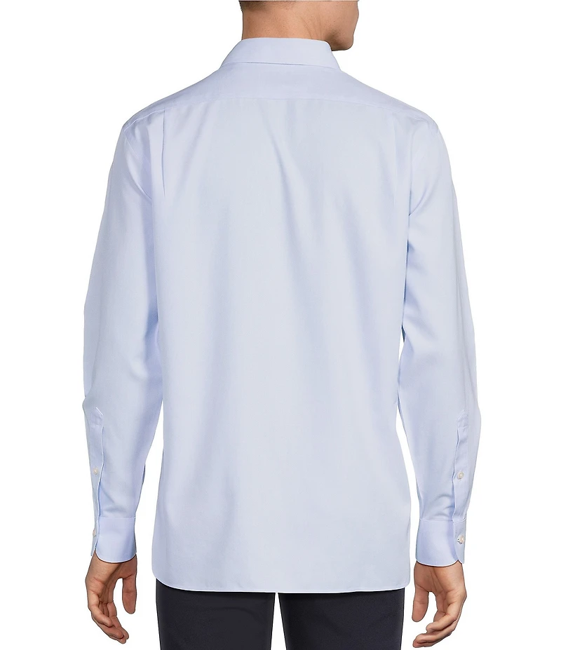 Cremieux Signature Label The Icon Solid Long Sleeve Woven Shirt