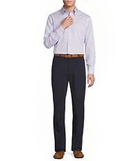 Cremieux Signature Label The Icon Solid Long Sleeve Woven Shirt