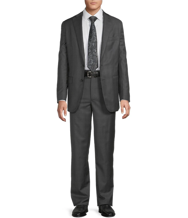 Cremieux Slim Fit Spread Collar Mirco Dobby Dress Shirt