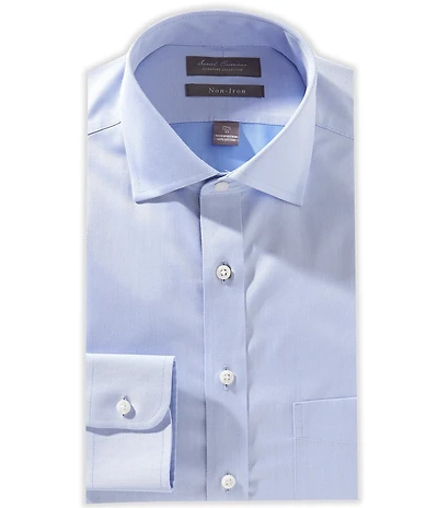 Cremieux Slim Fit Spread Collar Mirco Dobby Dress Shirt