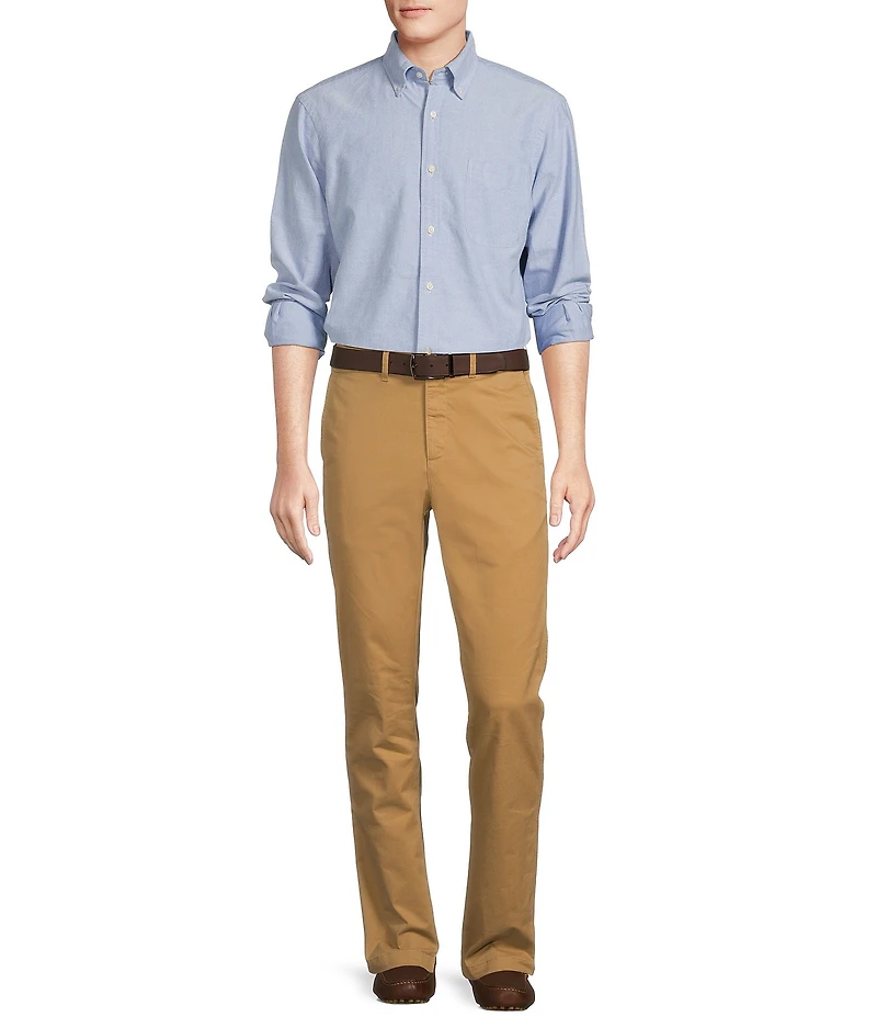 Cremieux Blue Label Soho Slim Fit Flat-Front Twill Comfort Stretch Casual Pants