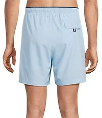 Cremieux Solid 6#double; Inseam Swim Trunks