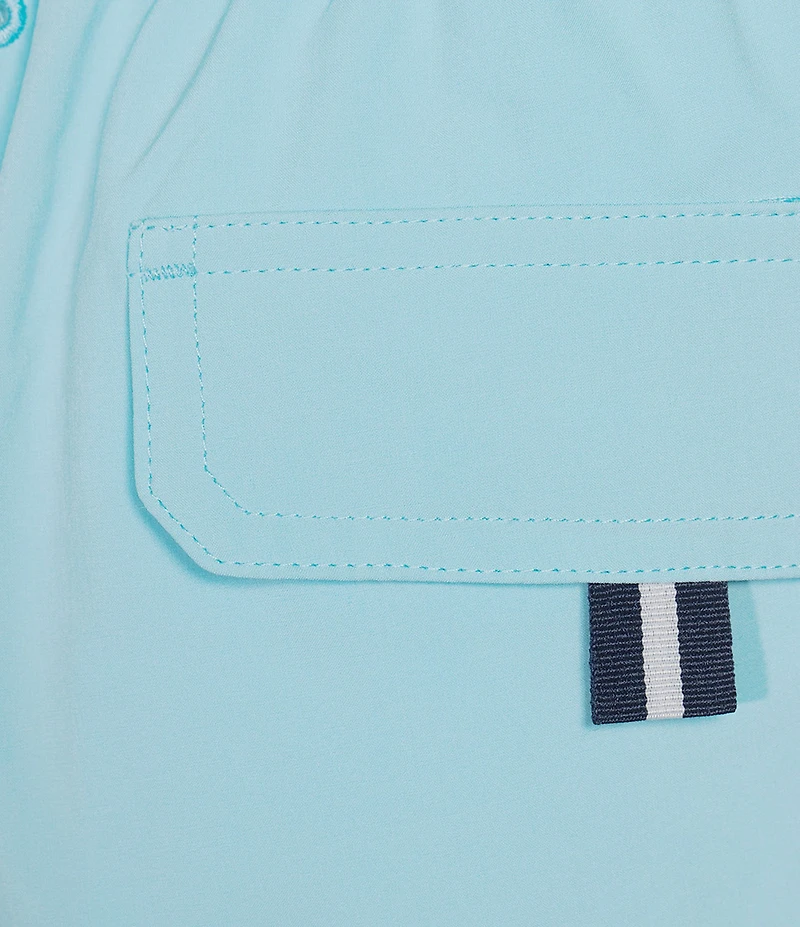 Cremieux Solid 6#double; Inseam Swim Trunks