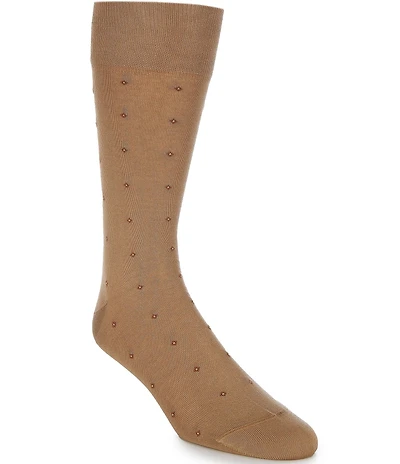 Cremieux Star Pattern Crew Dress Socks