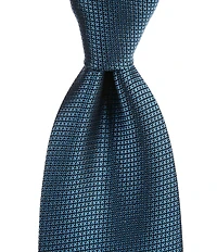 Cremieux State Street Solid 3.4#double; Silk Tie