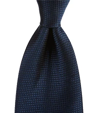 Cremieux State Street Solid 3.4#double; Silk Tie