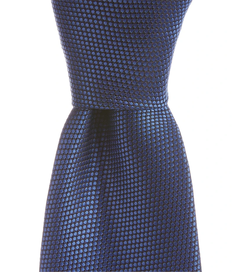 Cremieux Summer Solid 3 3/8#double; Silk Tie