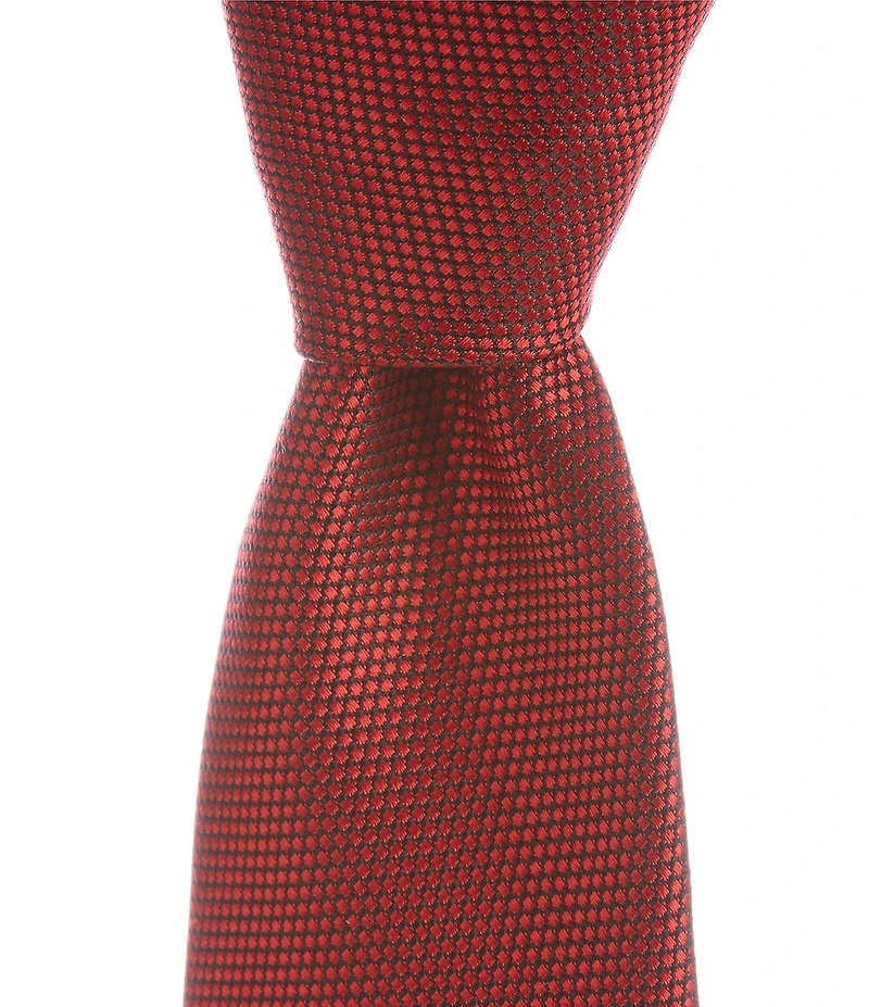 Cremieux Summer Solid 3 3/8#double; Silk Tie
