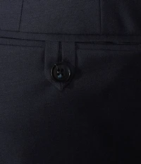 Cremieux Modern Fit Flat Front Sharkskin Pattern Dress Pants