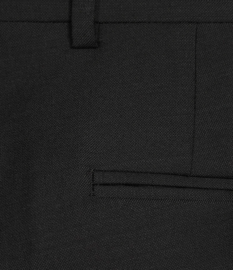 Cremieux Modern Fit Flat Front Sharkskin Pattern Dress Pants