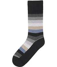 Cremieux Thick Stripe Crew Socks