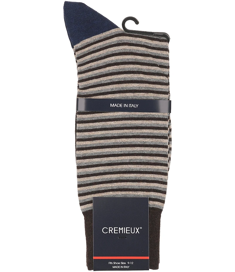 Cremieux Thin Striped Socks