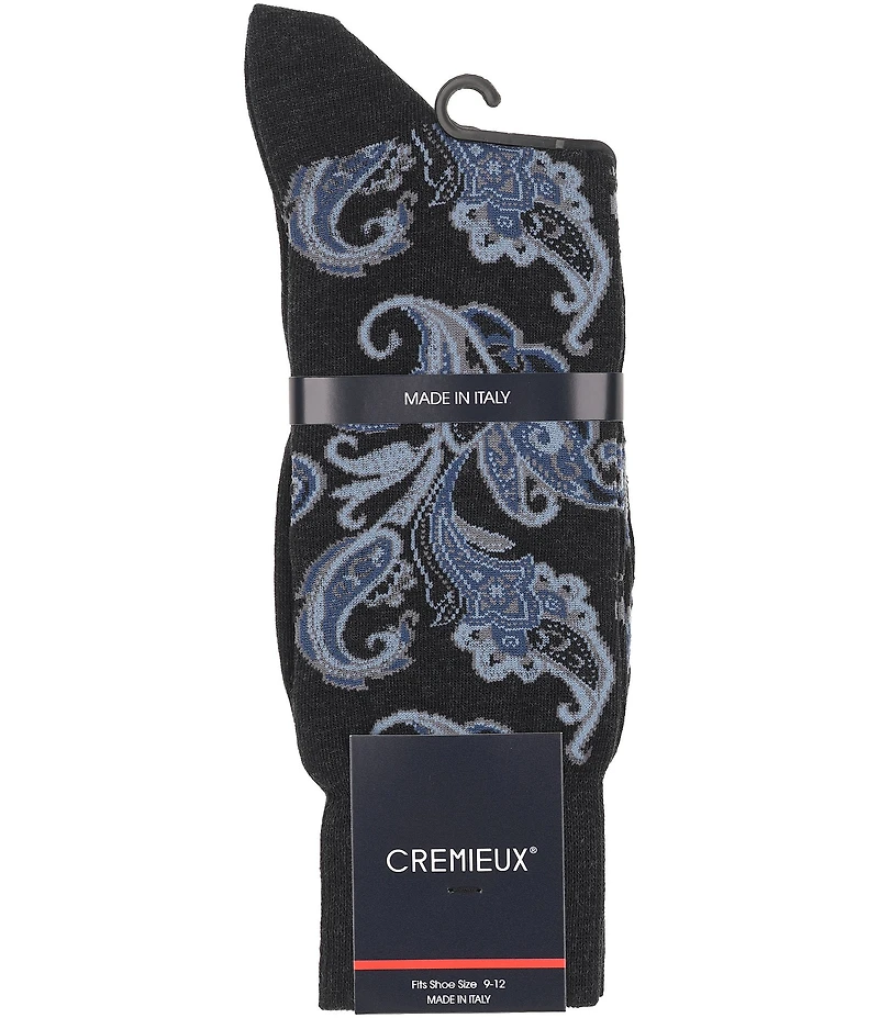 Cremieux Tonal Paisley Sock