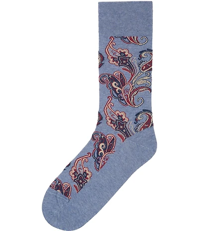 Cremieux Tonal Paisley Sock