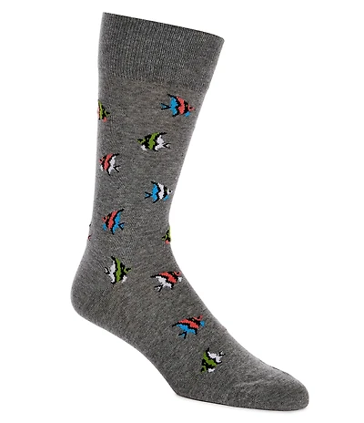 Cremieux Tropical Fish Socks