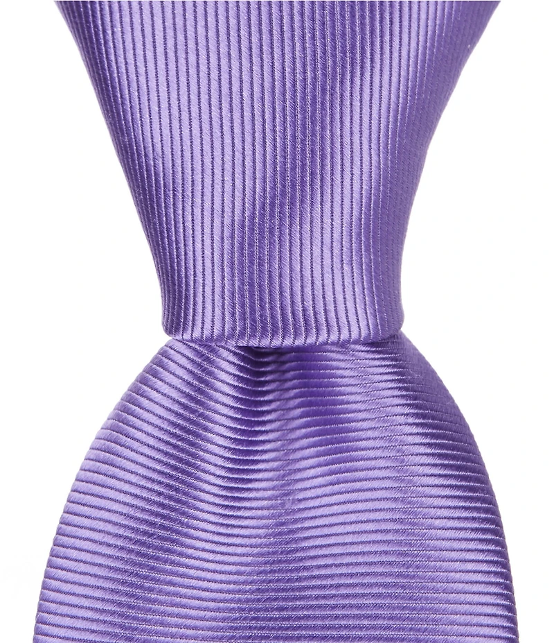 Cremieux Tulle Solid Narrow 3#double; Silk Tie