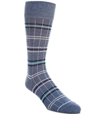 Cremieux Wide Ribbed Crew Dress Socks