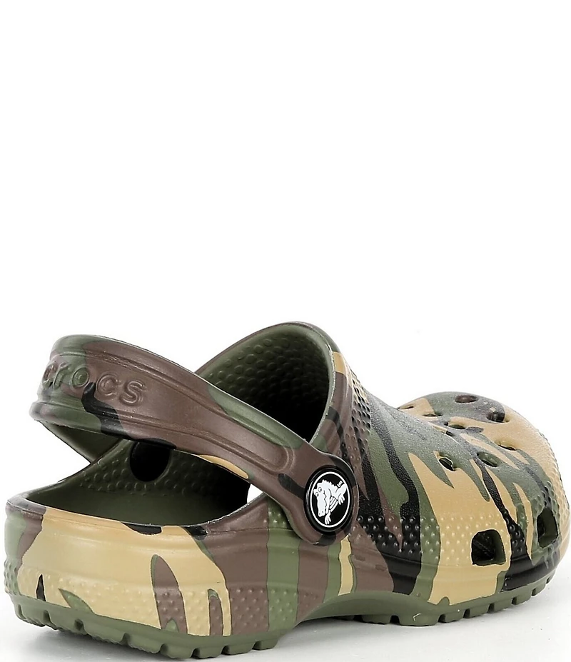 Crocs Boys' Classic Camouflage Clogs (Toddler)