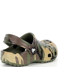 Crocs Boys' Classic Camouflage Clogs (Toddler)