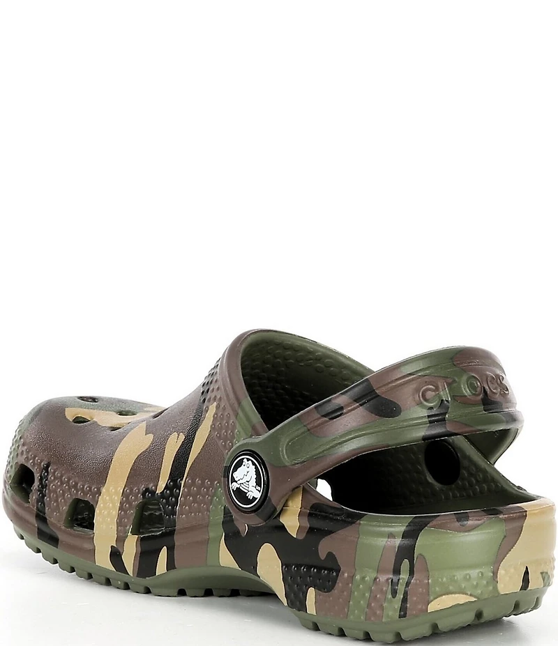Crocs Boys' Classic Camouflage Clogs (Toddler)