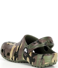 Crocs Boys' Classic Camouflage Clogs (Toddler)