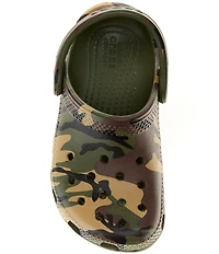 Crocs Boys' Classic Camouflage Clogs (Toddler)