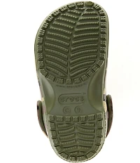 Crocs Boys' Classic Camouflage Clogs (Toddler)