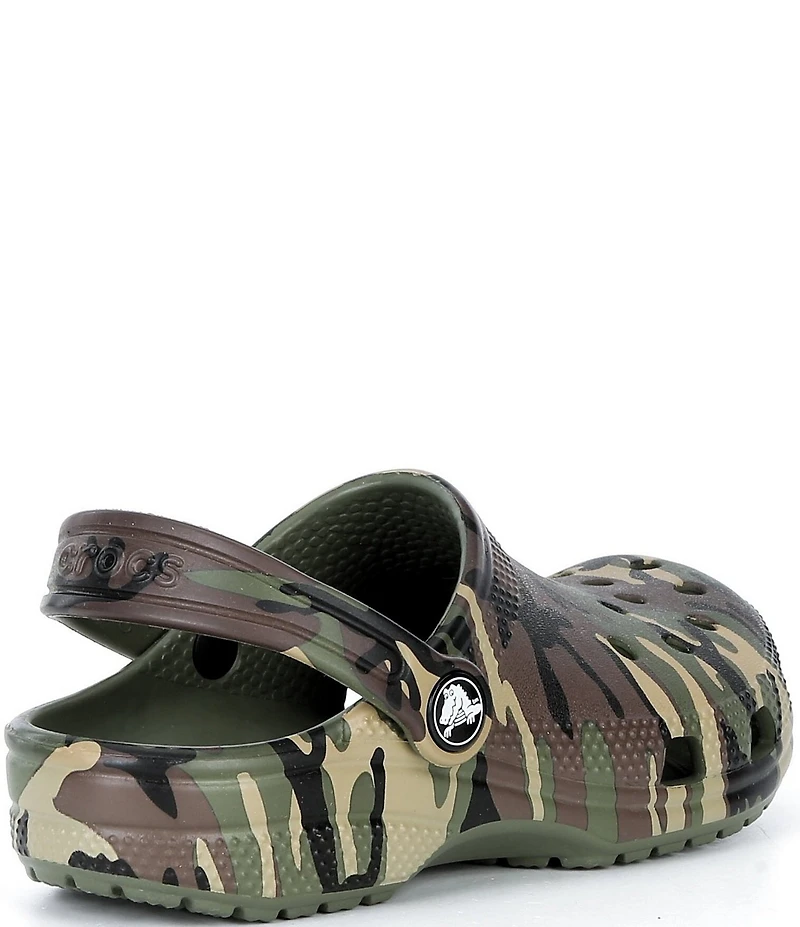 Crocs Boys' Classic Camouflage Clogs (Toddler)