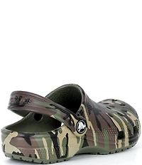 Crocs Boys' Classic Camouflage Clogs (Toddler)