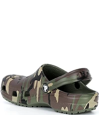 Crocs Boys' Classic Camouflage Clogs (Toddler)