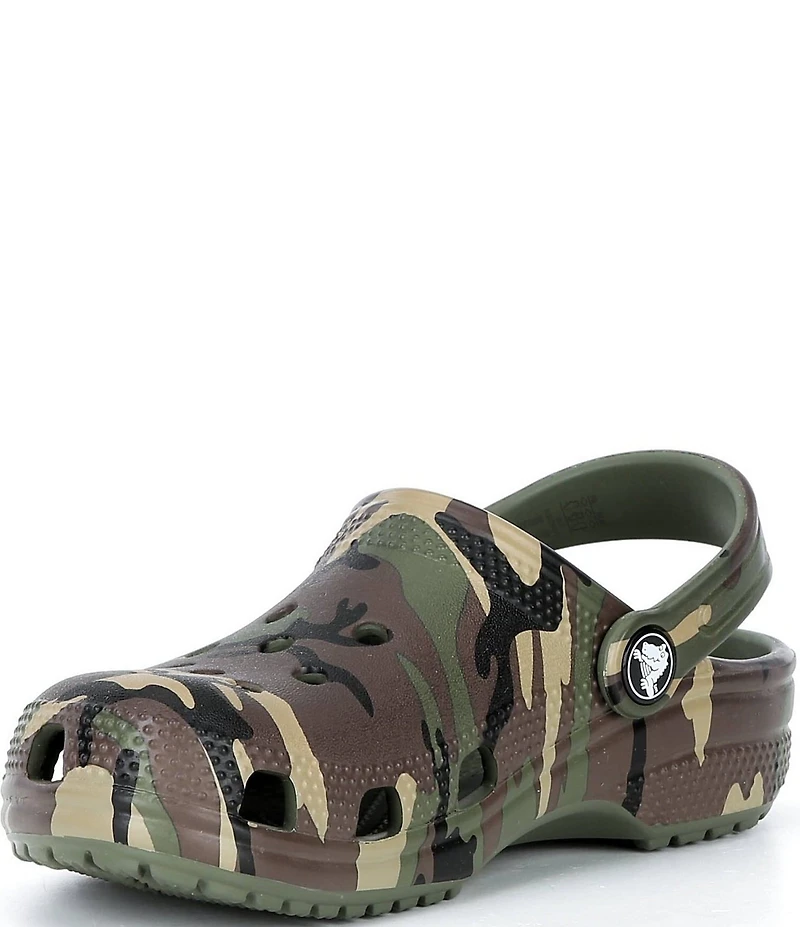 Crocs Boys' Classic Camouflage Clogs (Toddler)