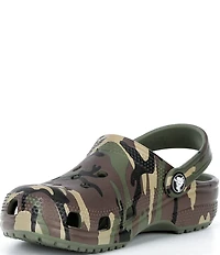 Crocs Boys' Classic Camouflage Clogs (Toddler)