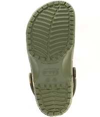 Crocs Boys' Classic Camouflage Clogs (Toddler)