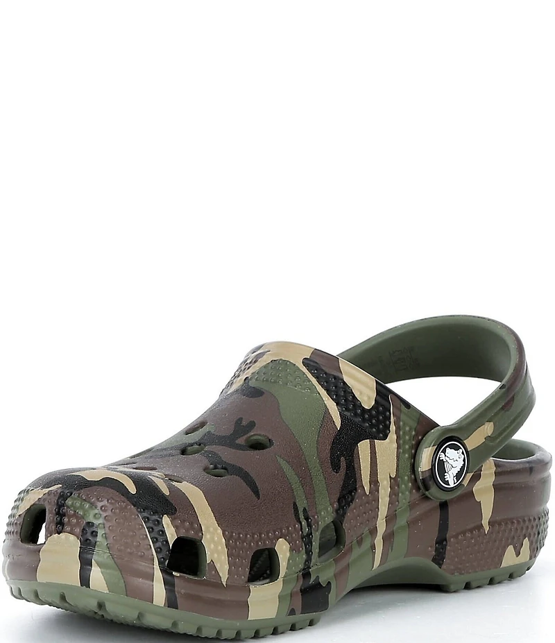 Crocs Boys' Classic Camouflage Clogs (Youth)