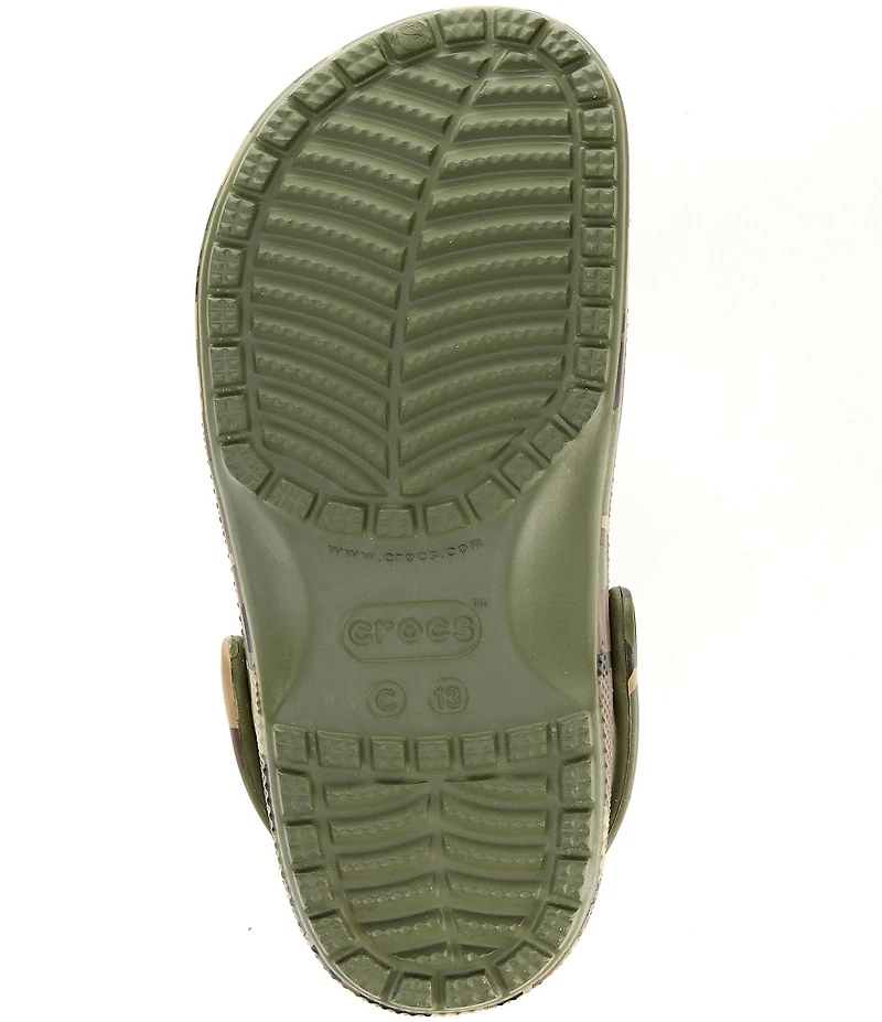 Crocs Boys' Classic Camouflage Clogs (Youth)